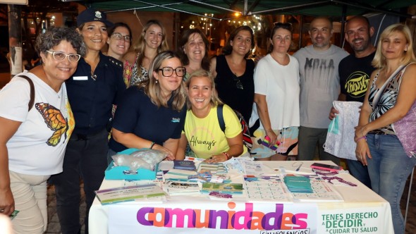 Mercado Raíz fue el epicentro de las actividades en el marco del #8M